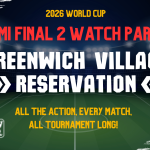 World Cup Semi-Final Two @ GP Greenwich Village