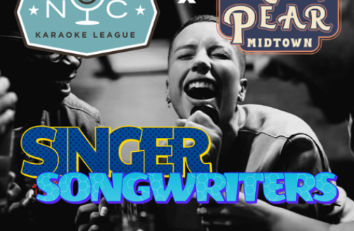 NYC Karaoke League - WEEK 2 - SINGER / SONGWRITERS!