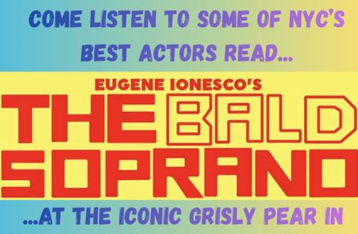 TABLE READ: EUGENE IONESCO’S THE BALD SOPRANO